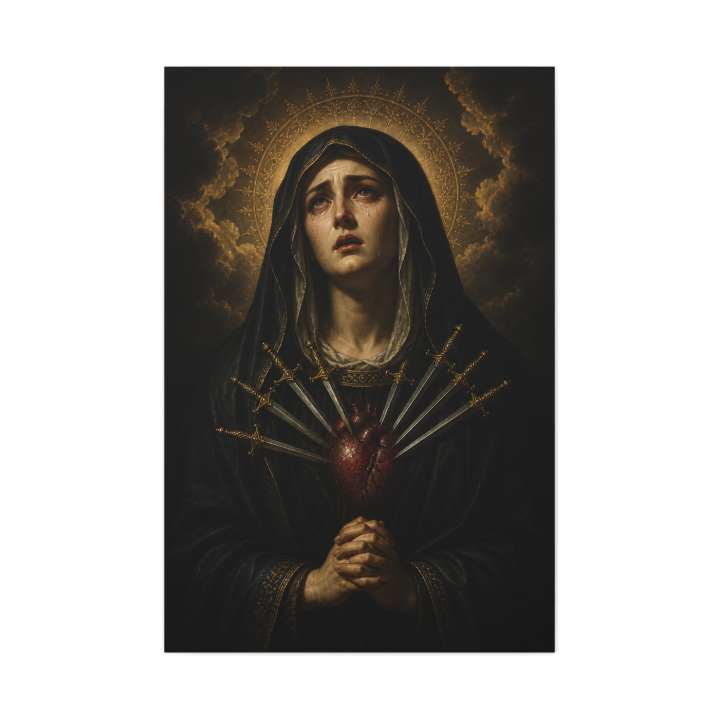 Our Lady of Sorrows Wall Art & Canvas Print