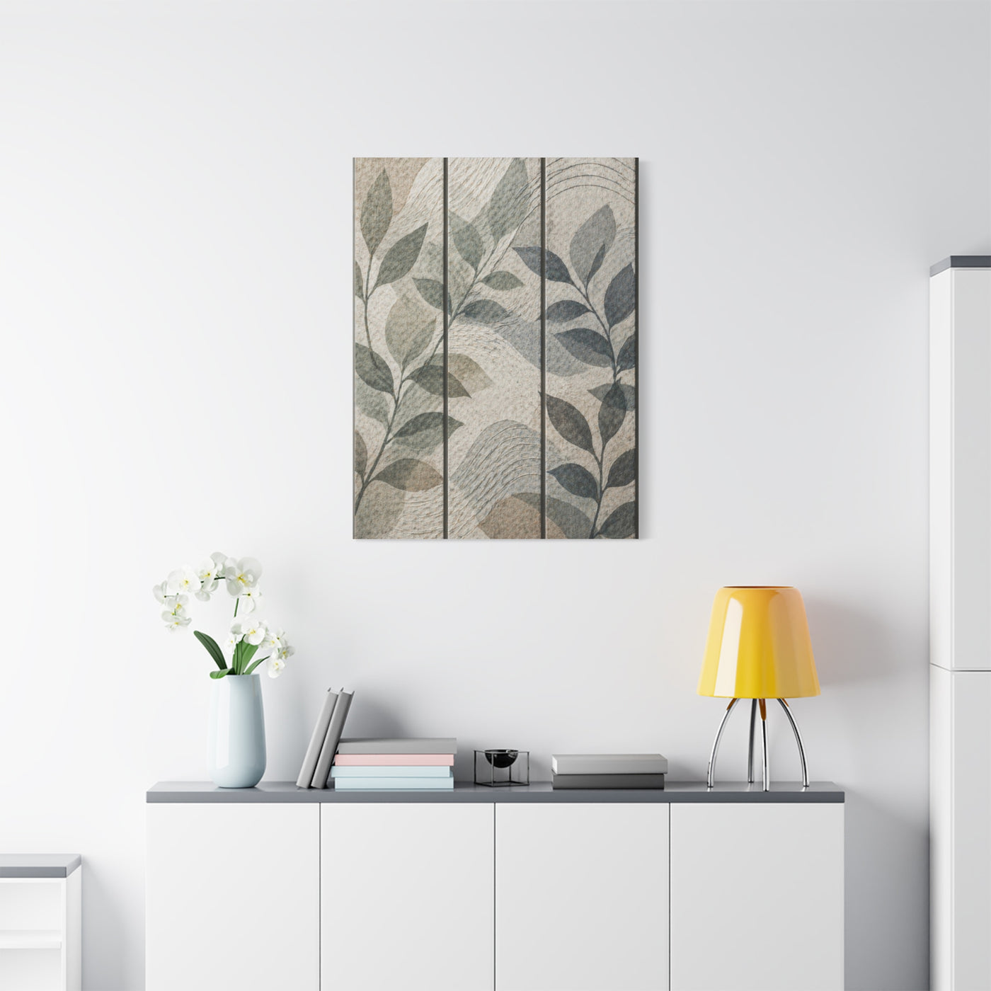 Botanical Acoustic Panel Triptych Wall Art & Canvas Print