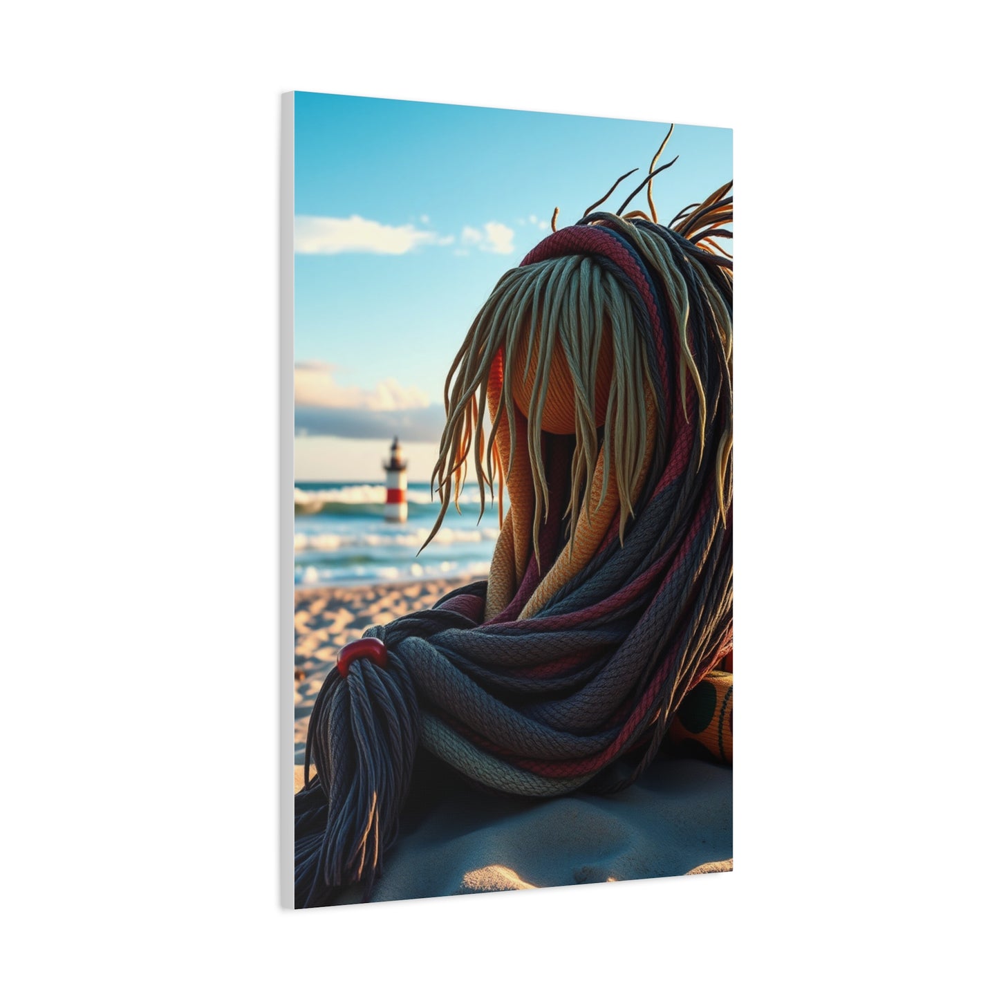 Azure Horizon Canvas Wall Art & Canvas Print