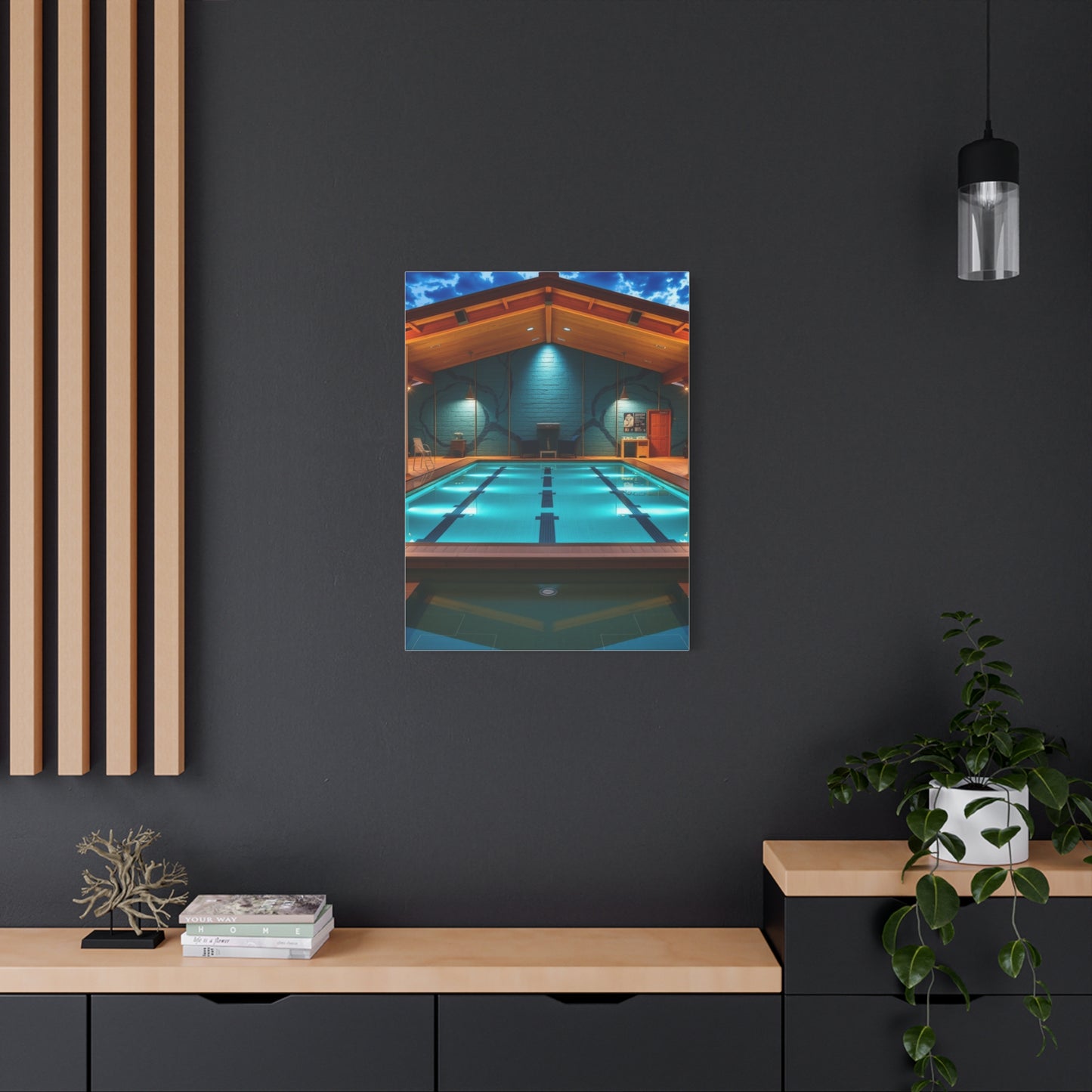 Supreme Swimming Pool Art Beautiful Collection Wall Art & Canvas Print