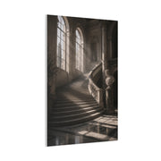Sunlit Italian Palazzo Staircase Wall Art & Canvas Print