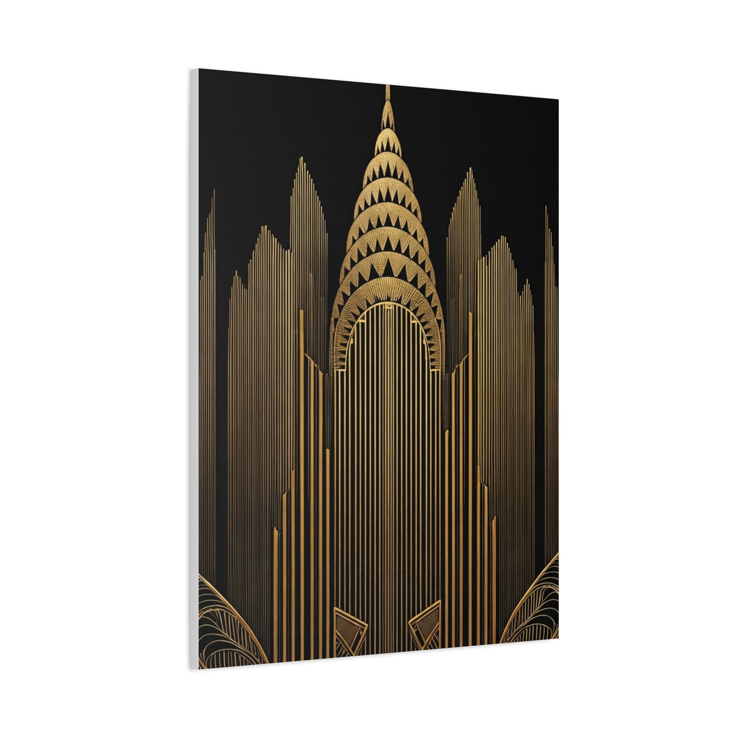 Cathedral Spire Art Deco Architecture Wall Art & Canvas Prints