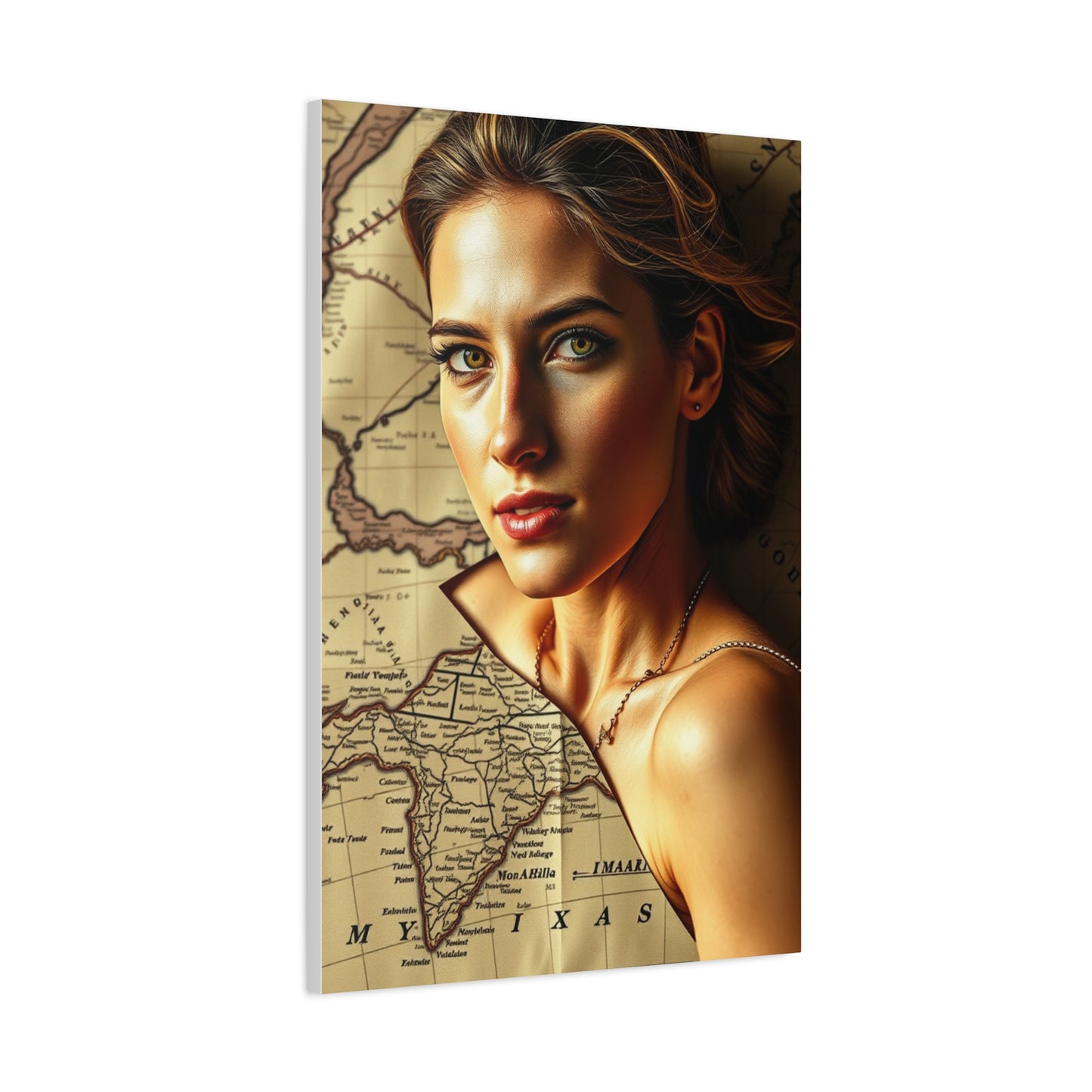 Antique Maps Art Supreme Canvas Wall Art & Canvas Print