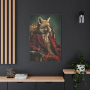 Gentleman Fox Victorian Portrait Wall Art & Canvas Print