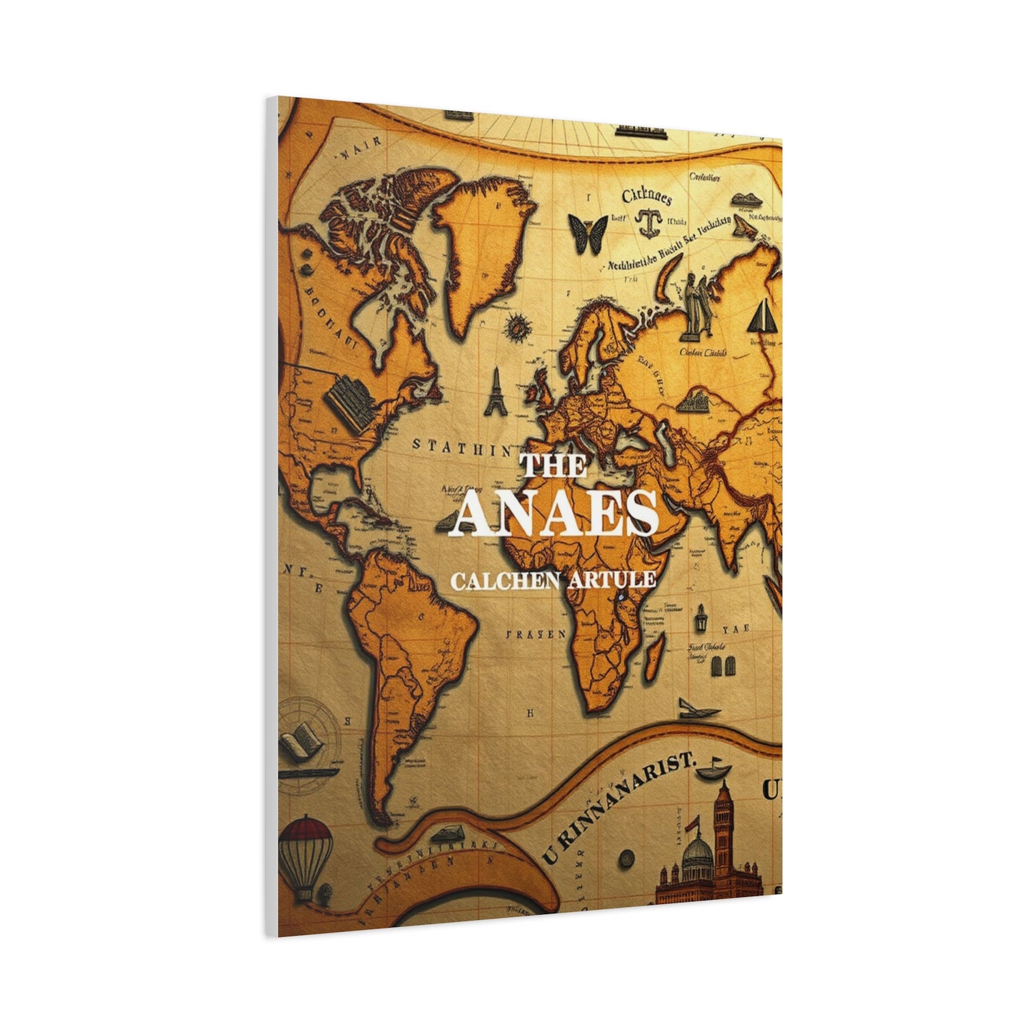 Antique Maps Art Supreme Gallery Wall Art & Canvas Print