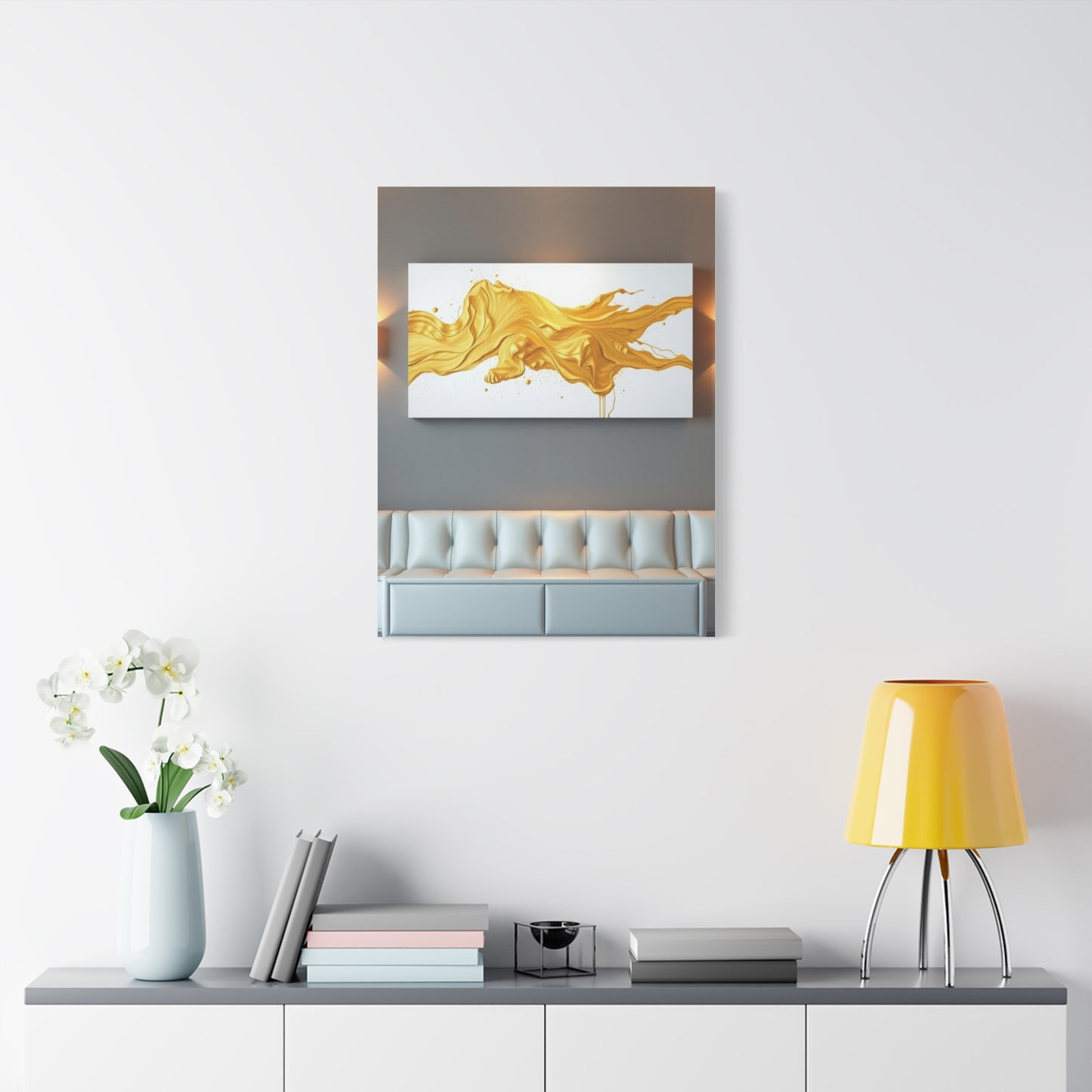 Gilded Ivory Masterpiece wall art & canvas print