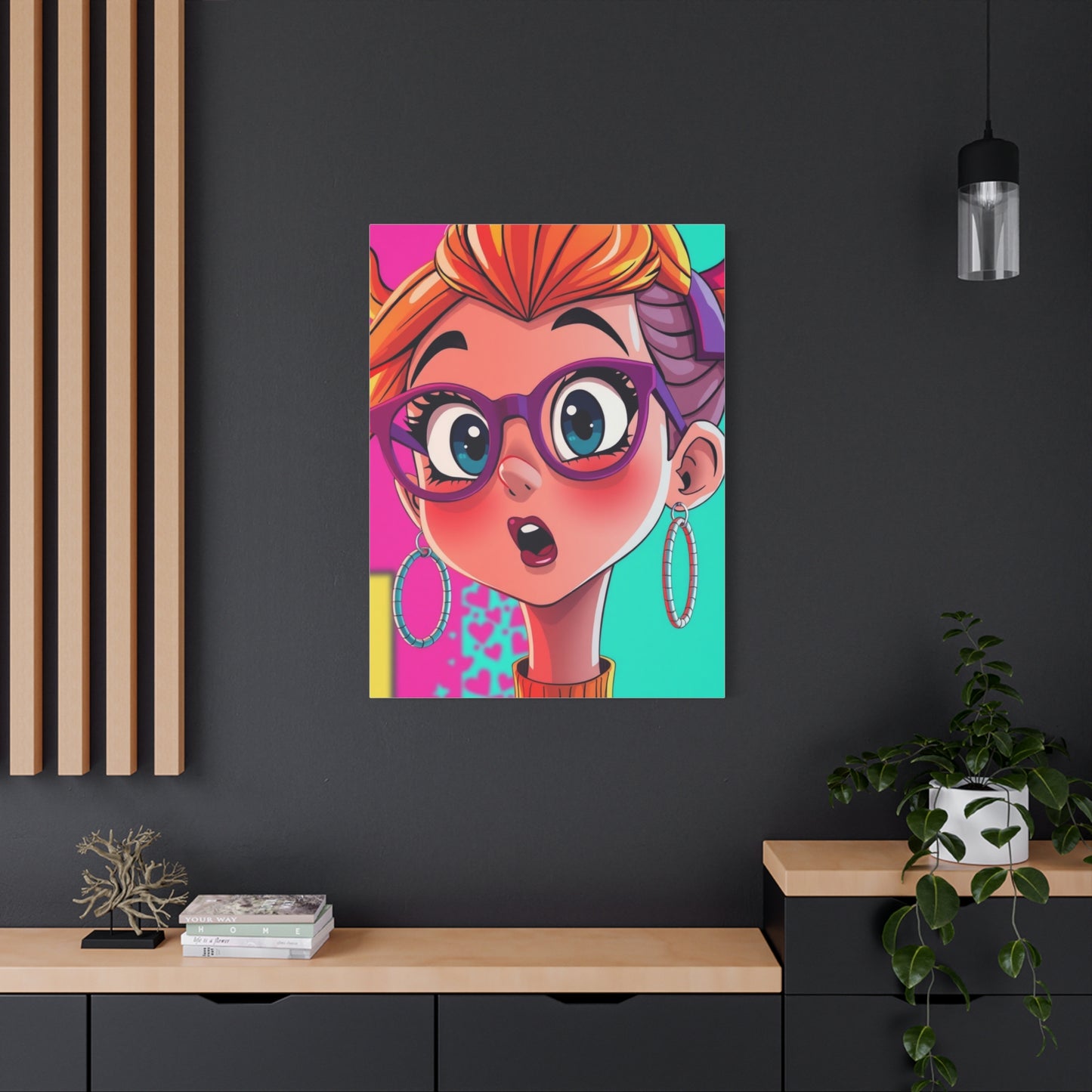 Glamorous Animation Essence Wall Art & Canvas Print