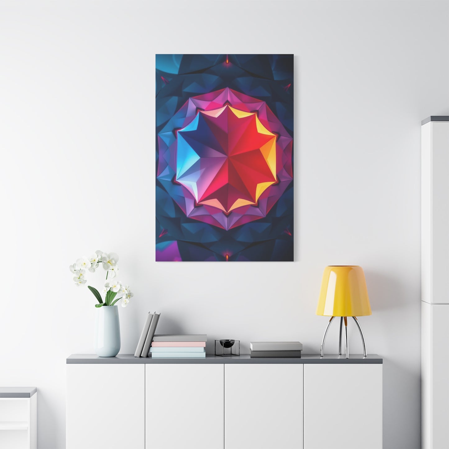 Geometric Opulence Canvas Wall Art & Canvas Print
