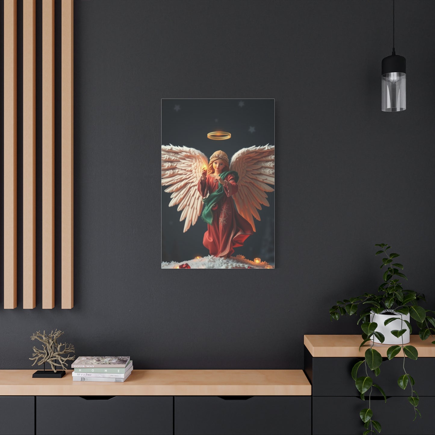 Christmas Angel Art Supreme Gallery Wall Art & Canvas Print