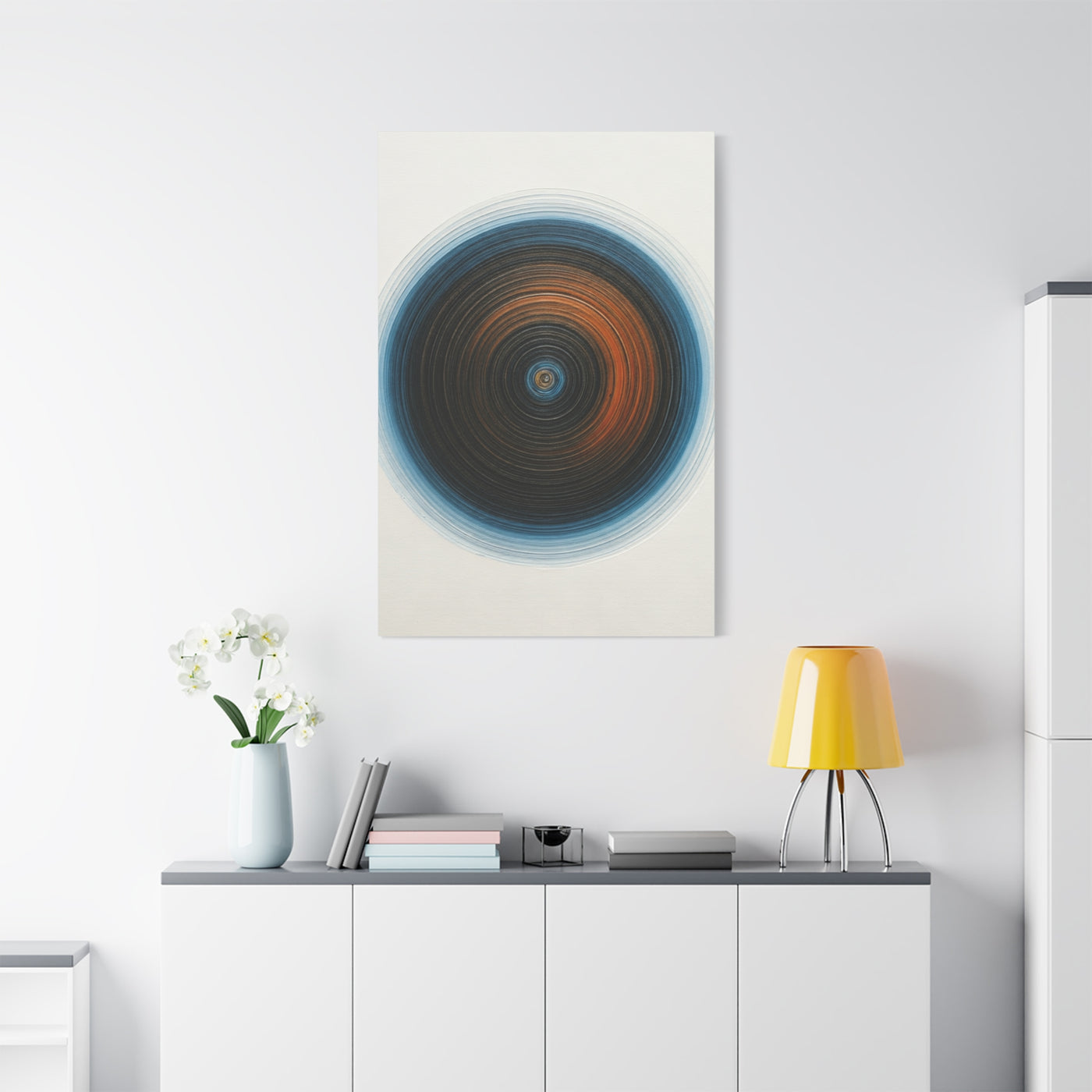 Circular Depth Abstract Wall Art & Canvas Prints