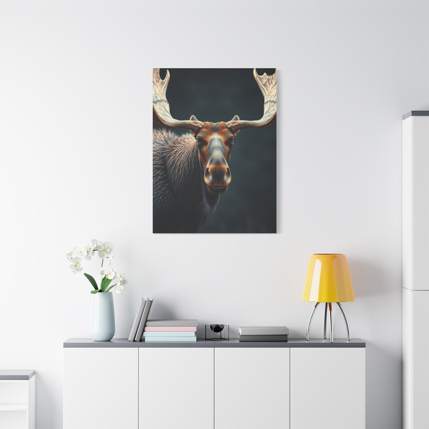 Moose Art Luxury Canvas Wall Art & Canvas Print