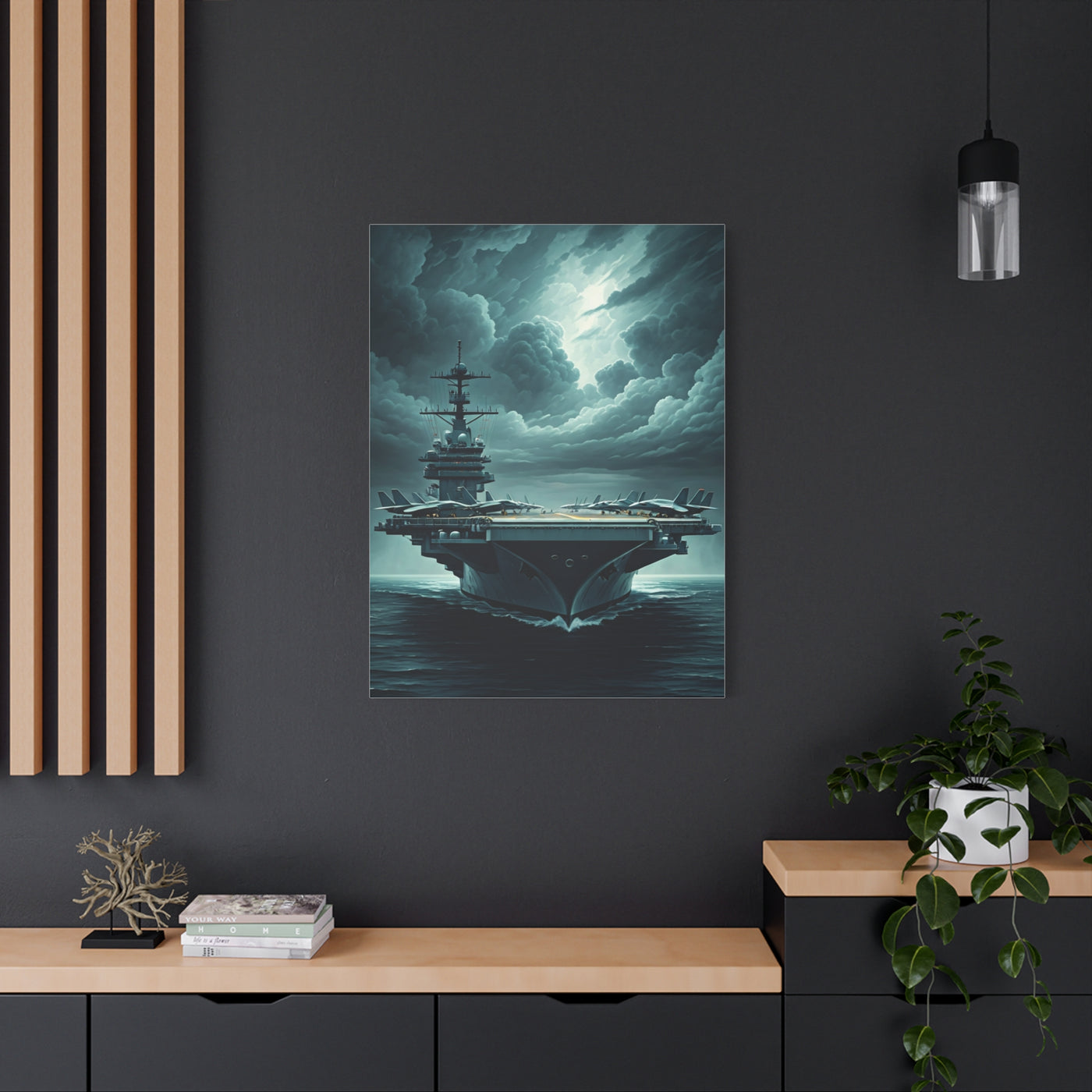 Stormfront Aircraft Carrier Wall Art & Canvas Prints