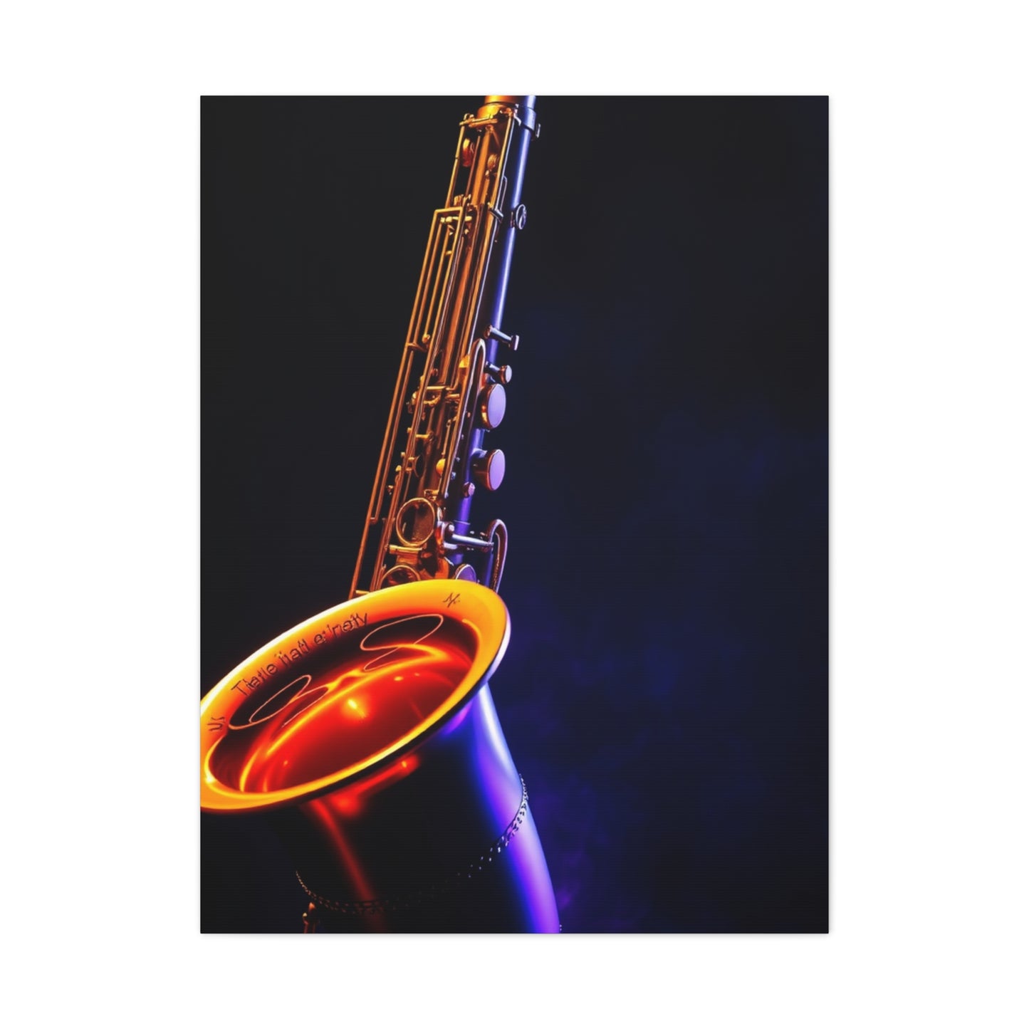 Saxophone Art Canvas Art 2 Wall Art & Canvas Print