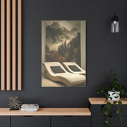 Woodland Dusk Forest Landscape Wall Art & Canvas Print