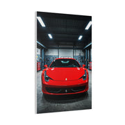 Ferrari 458 Italia Service Bay Craftsmanship Wall Art & Canvas Prints