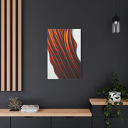 Flowing Copper Ribbon Abstract Wall Art & Canvas Prints