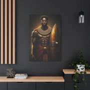 African Warrior Shield Legend Wall Art & Canvas Prints