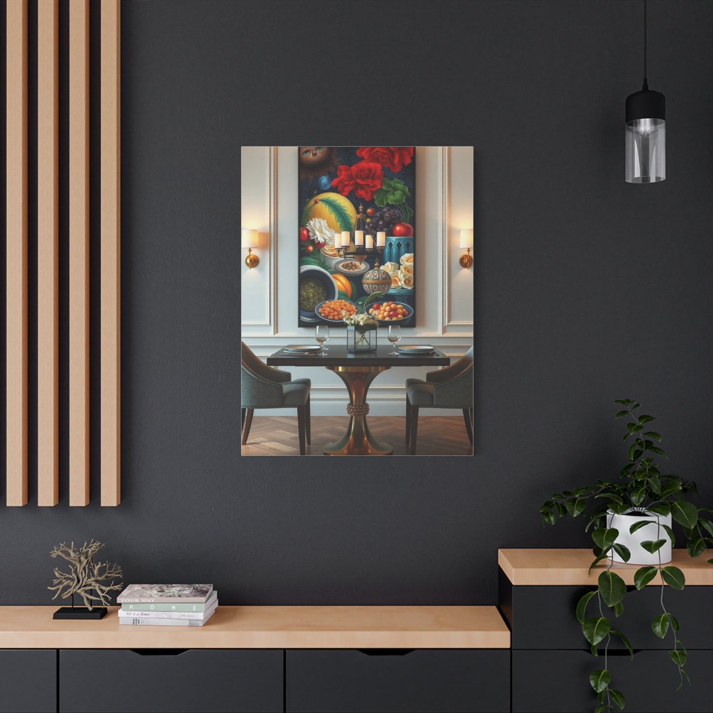 Epicurean Symphony Canvas Wall Art & Canvas Print