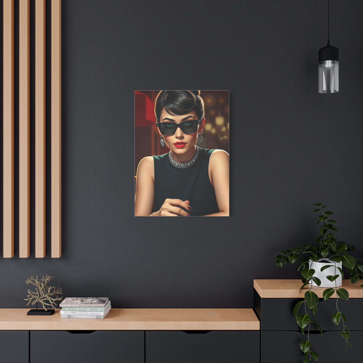 Supreme Collection Breakfast At Tiffany’s Characters Art Wall Art & Canvas Print
