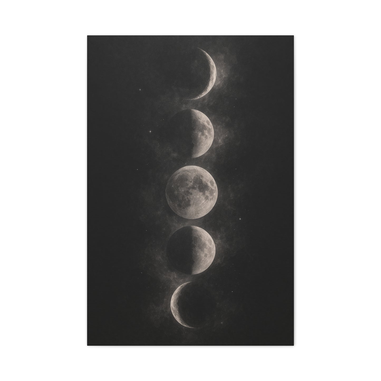 Moon Phase Minimal Celestial Wall Art & Canvas Print