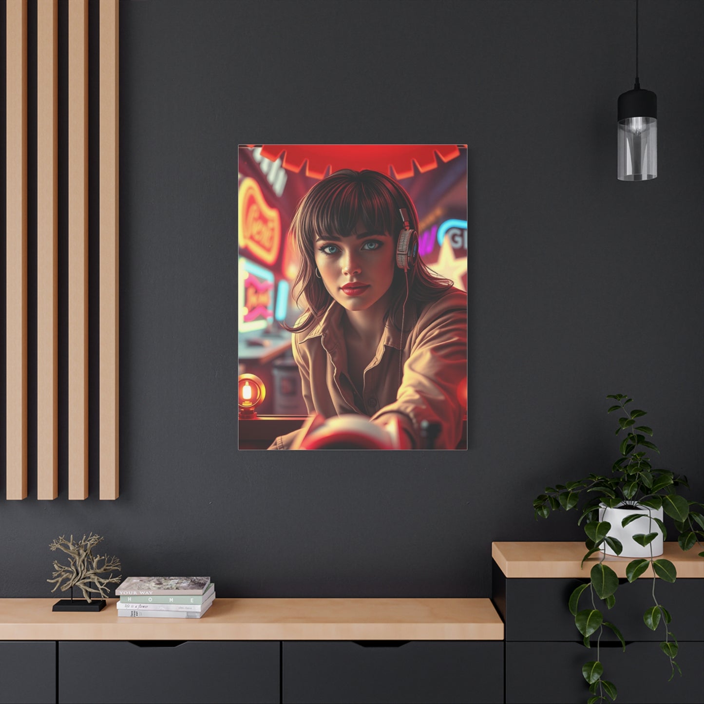 Vision 70’s Nostalgia Art Art Wall Art & Canvas Print