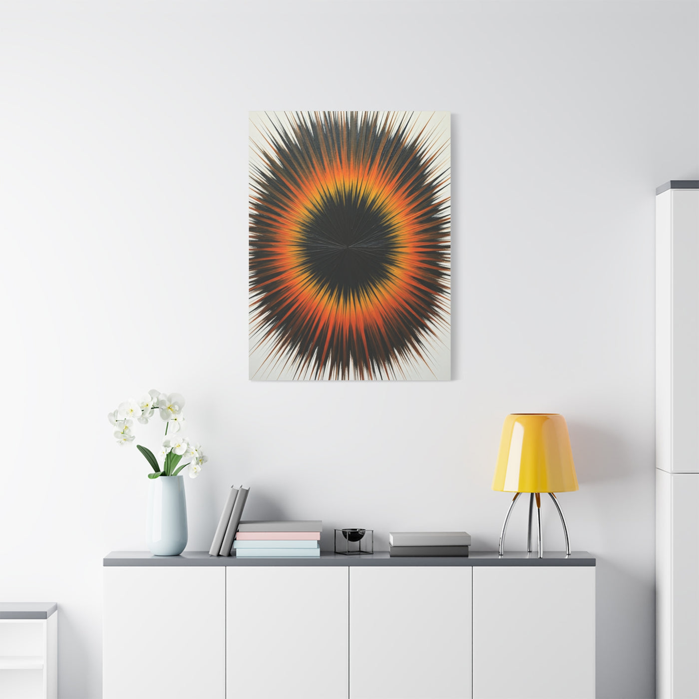 Solar Ember Halo Wall Art & Canvas Prints