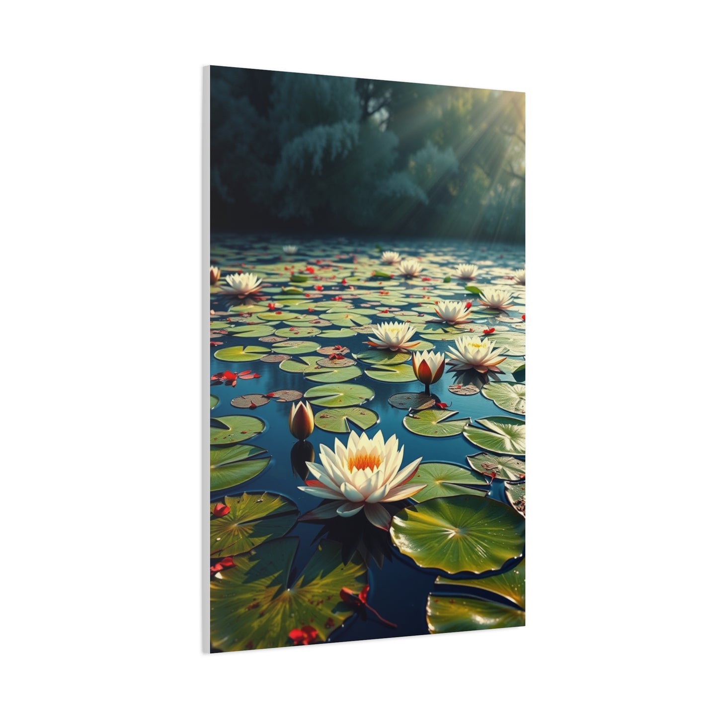 Claude Monet Water Lilies Art Supreme Canvas Wall Art & Canvas Print