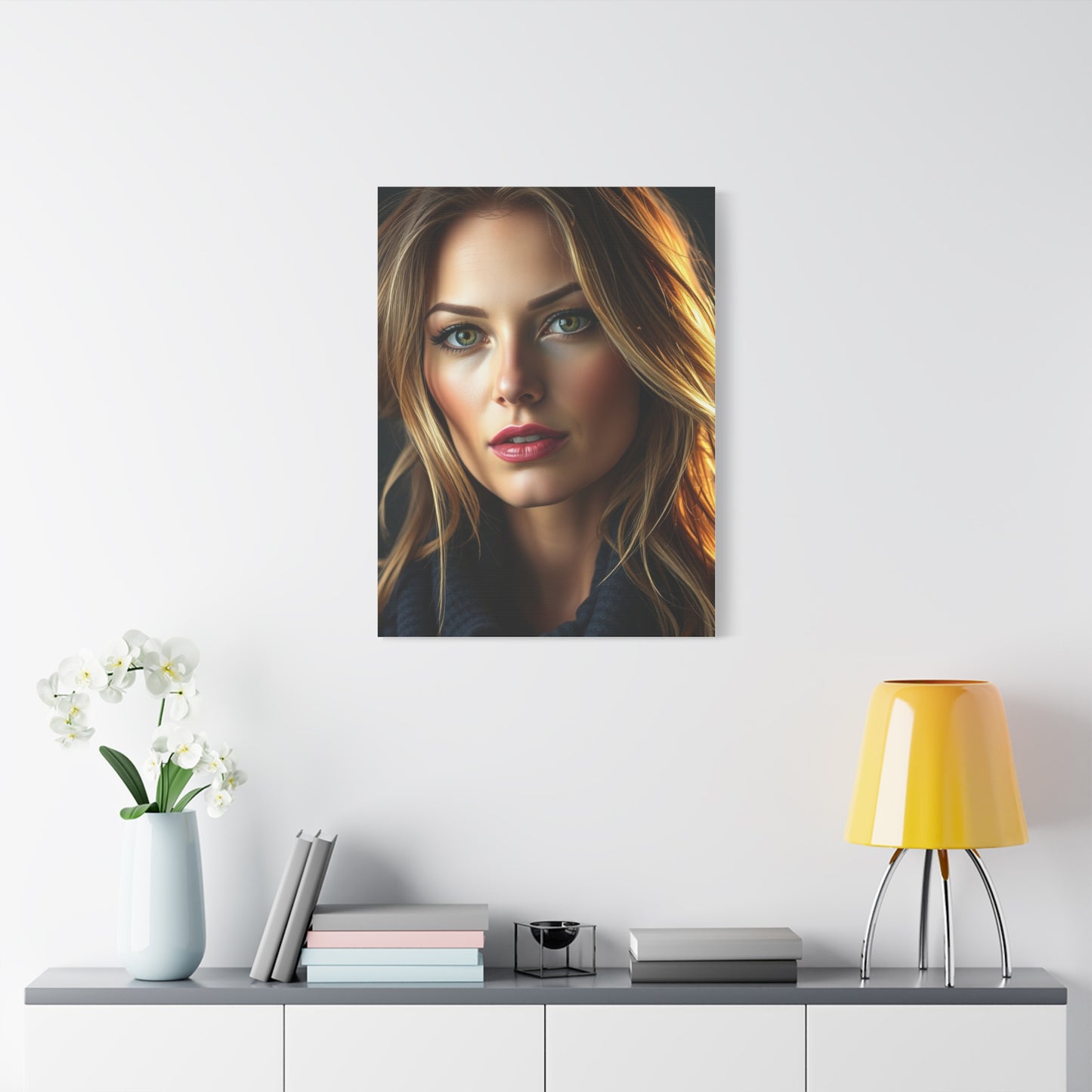 Gilded Moss Impression Wall Art & Canvas Print