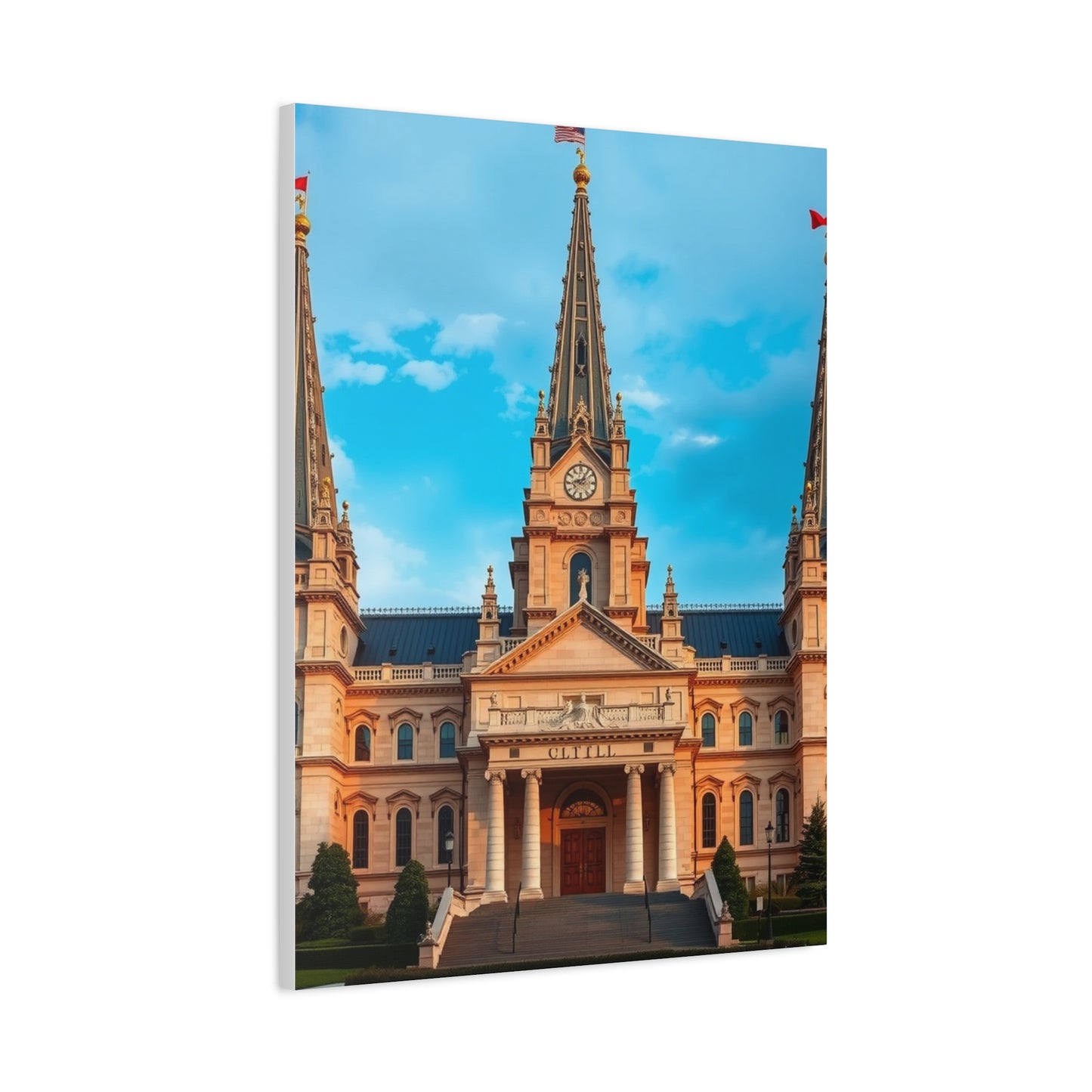The LDS Temple Art Supreme Canvas Wall Art & Canvas Print