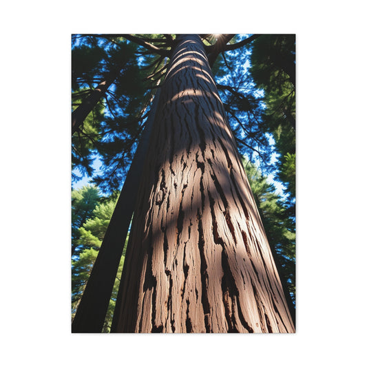 Redwood Tree Art Supreme Canvas Wall Art & Canvas Print