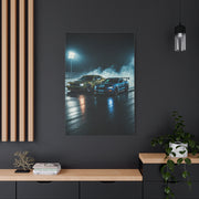 Burnout Ritual – Demon Smoke vs Shelby GT500 Precision Wall Art & Canvas Prints