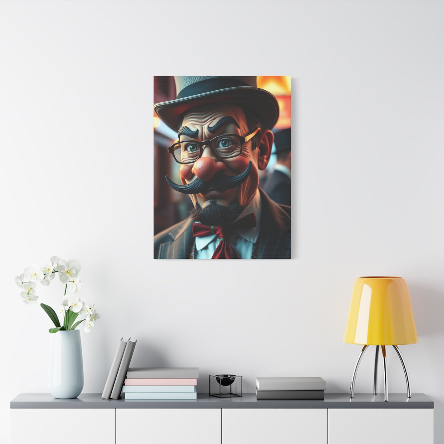 Rich Uncle Pennybags Art Supreme Gallery Wall Art & Canvas Print