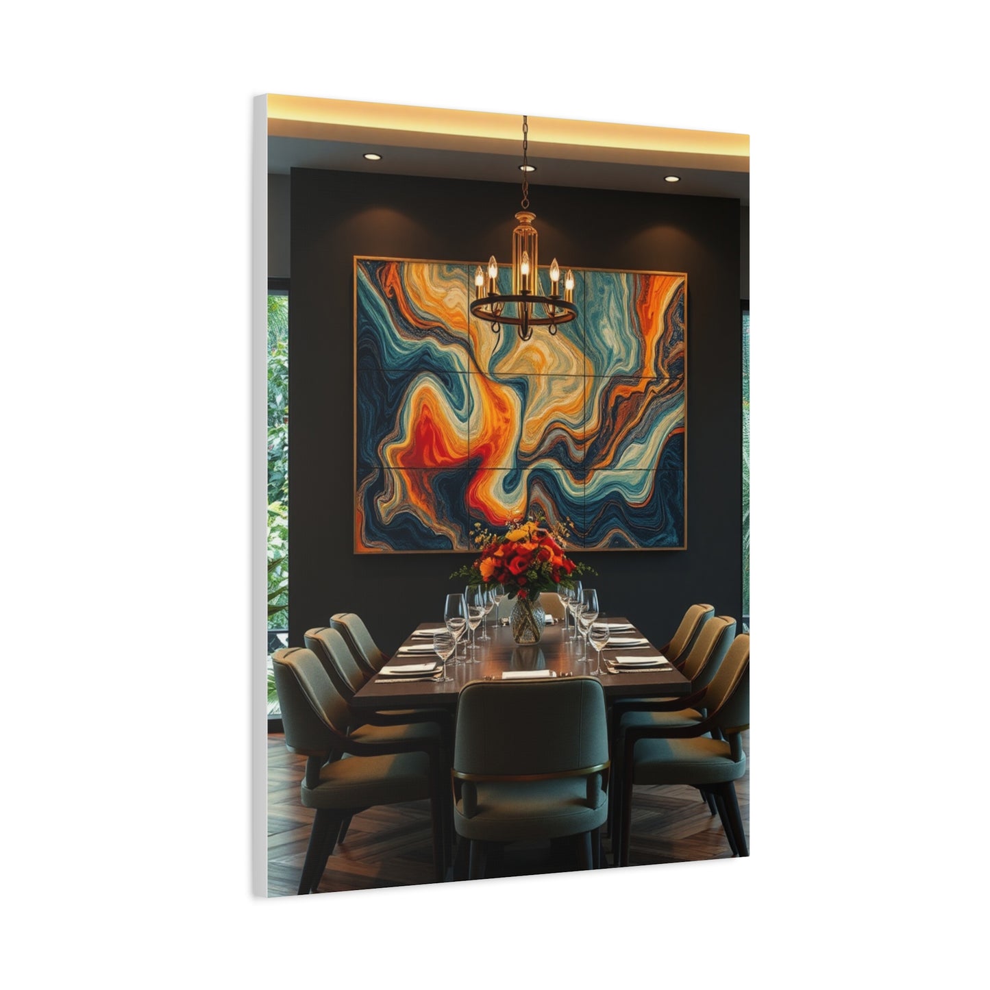 Opulent Culinary Canvas Wall Art & Canvas Print