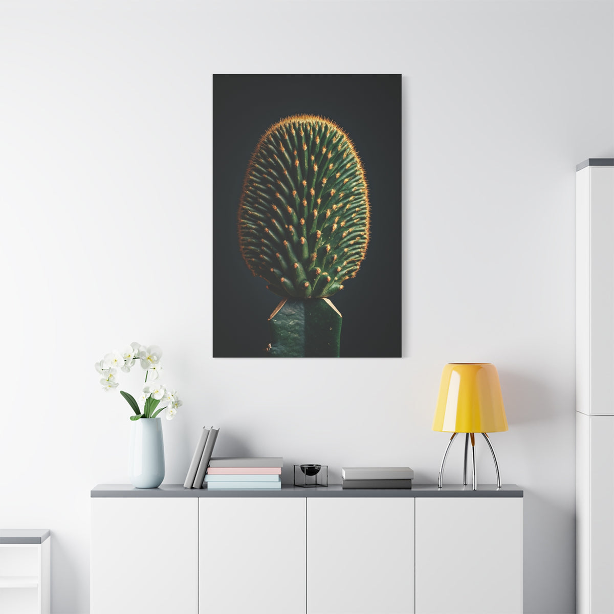 Emerald Crown Column Cactus Wall Art & Canvas Prints