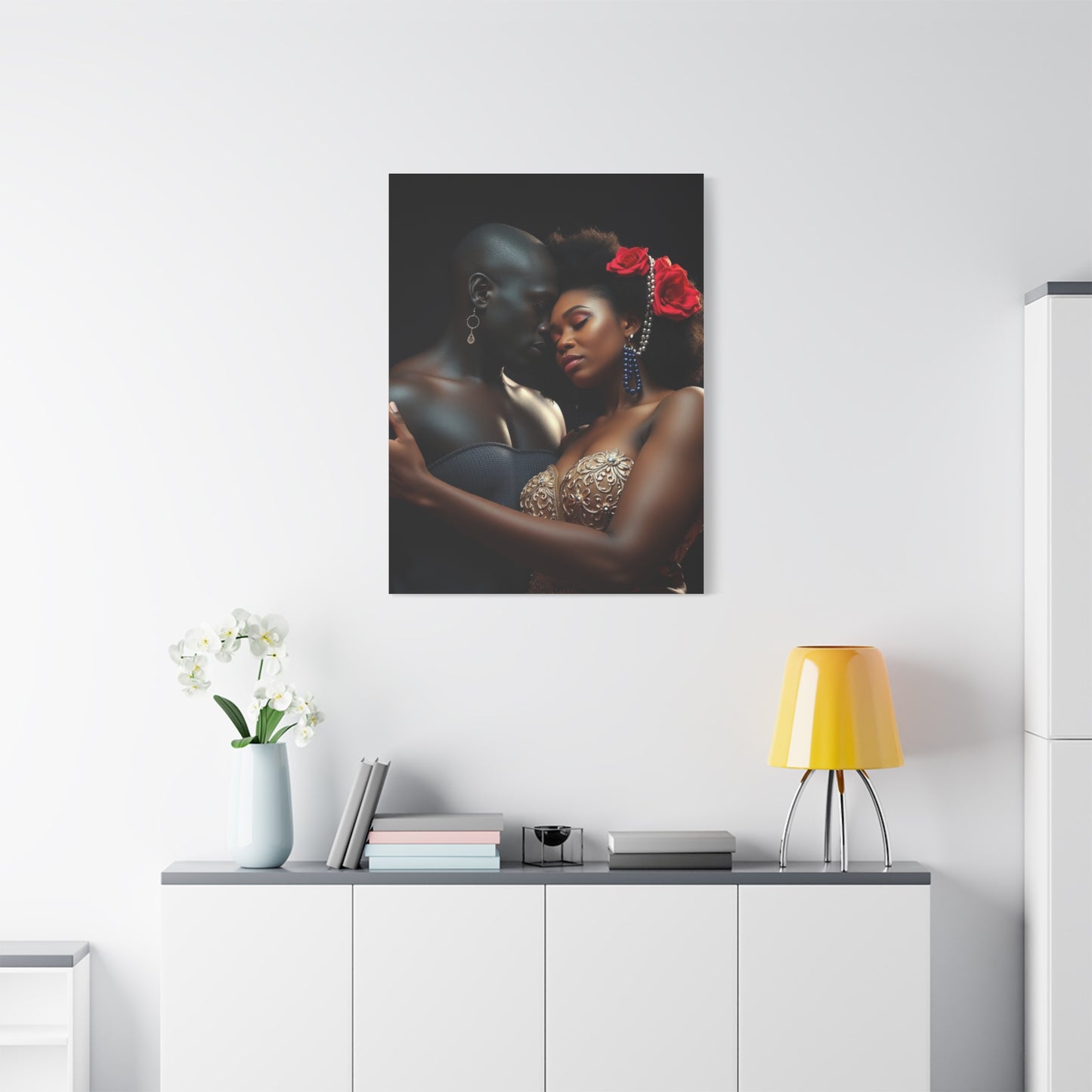 Black Love Art Premium Gallery Wall Art & Canvas Print