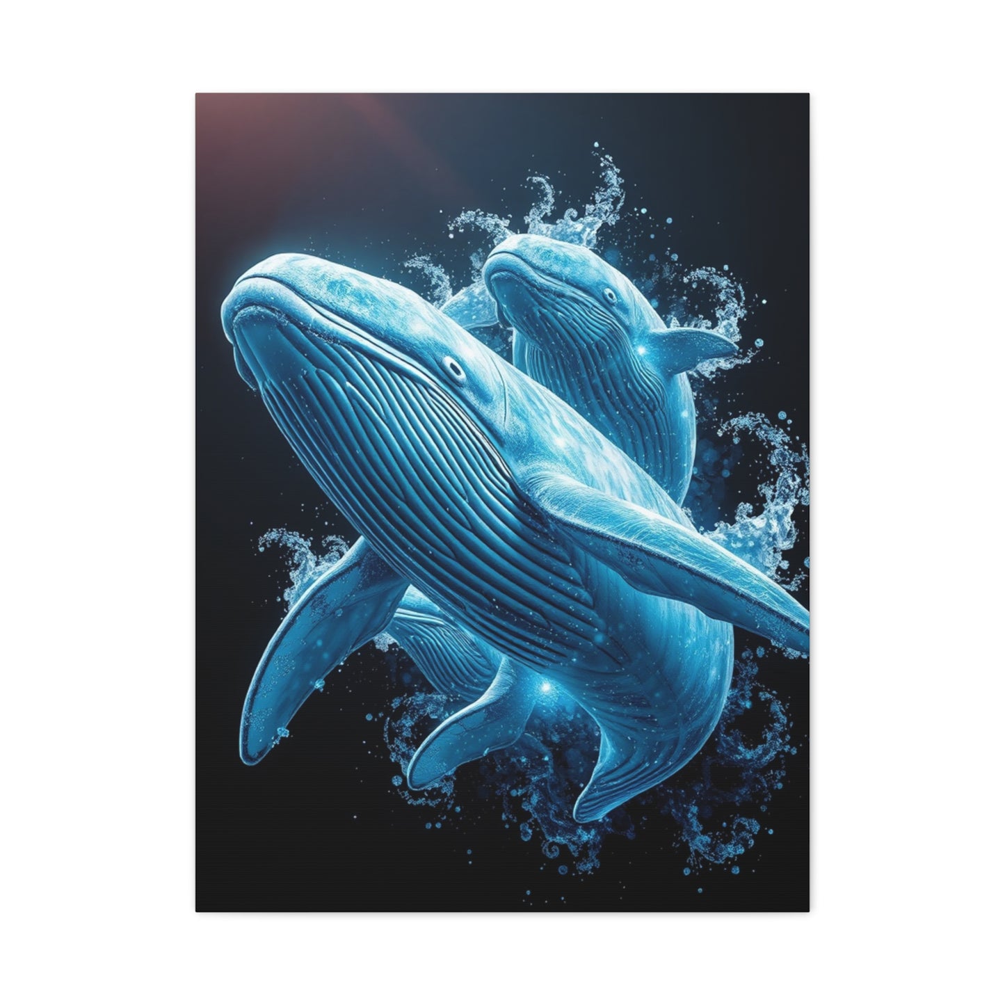 Supreme Whale Art Beautiful Collection Wall Art & Canvas Print