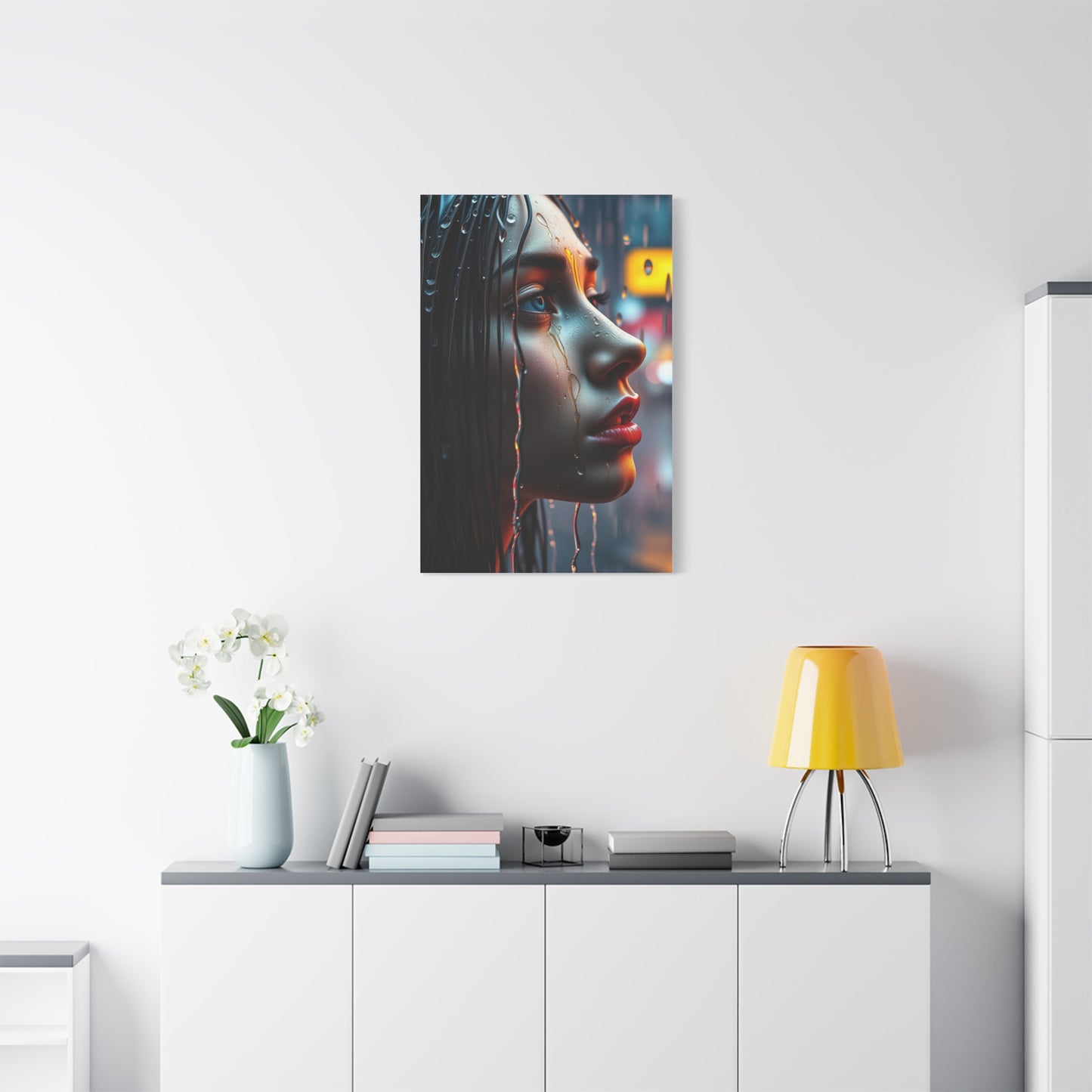 Supreme Rain Wall Art Beautiful Collection Wall Art & Canvas Print