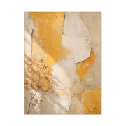 Sunlit Plaster Organic Wall Texture Composition Wall Art & Canvas Print