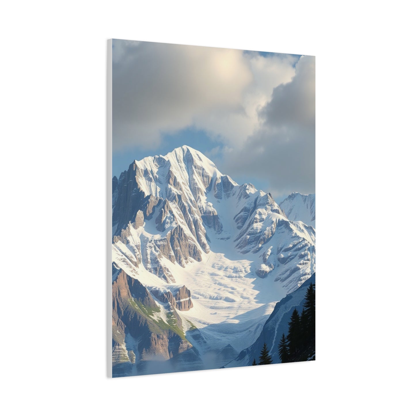 Elysian Peaks Canvas Wall Art & Canvas Print
