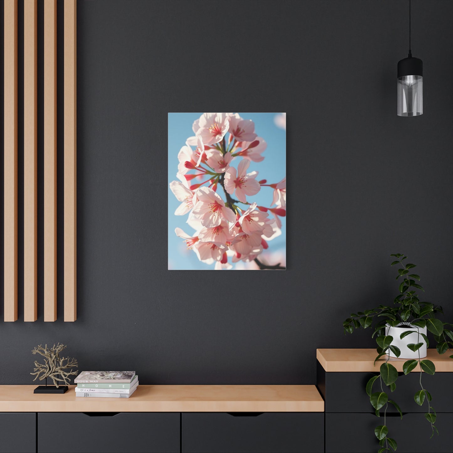 Sakura Elegance Canvas Wall Art & Canvas Print