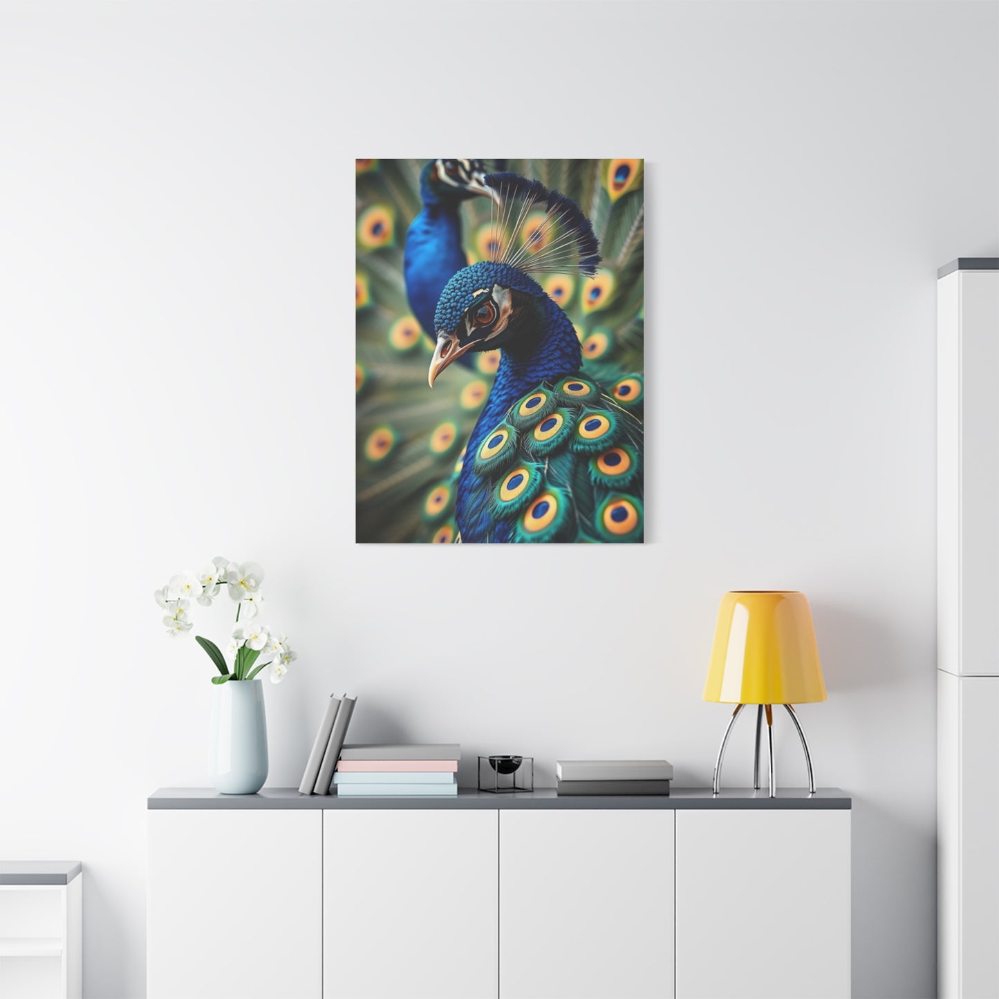Supreme Peacock Art Beautiful Collection Wall Art & Canvas Print