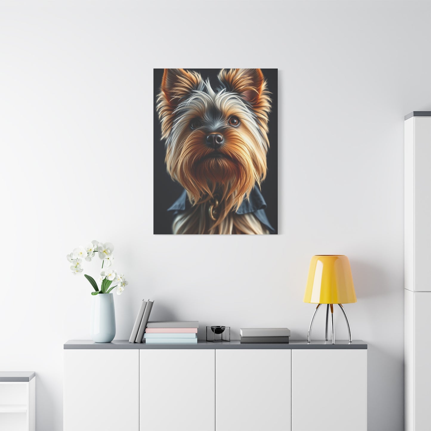 Supreme Yorkshire Terrier Art Beautiful Collection Wall Art & Canvas Print