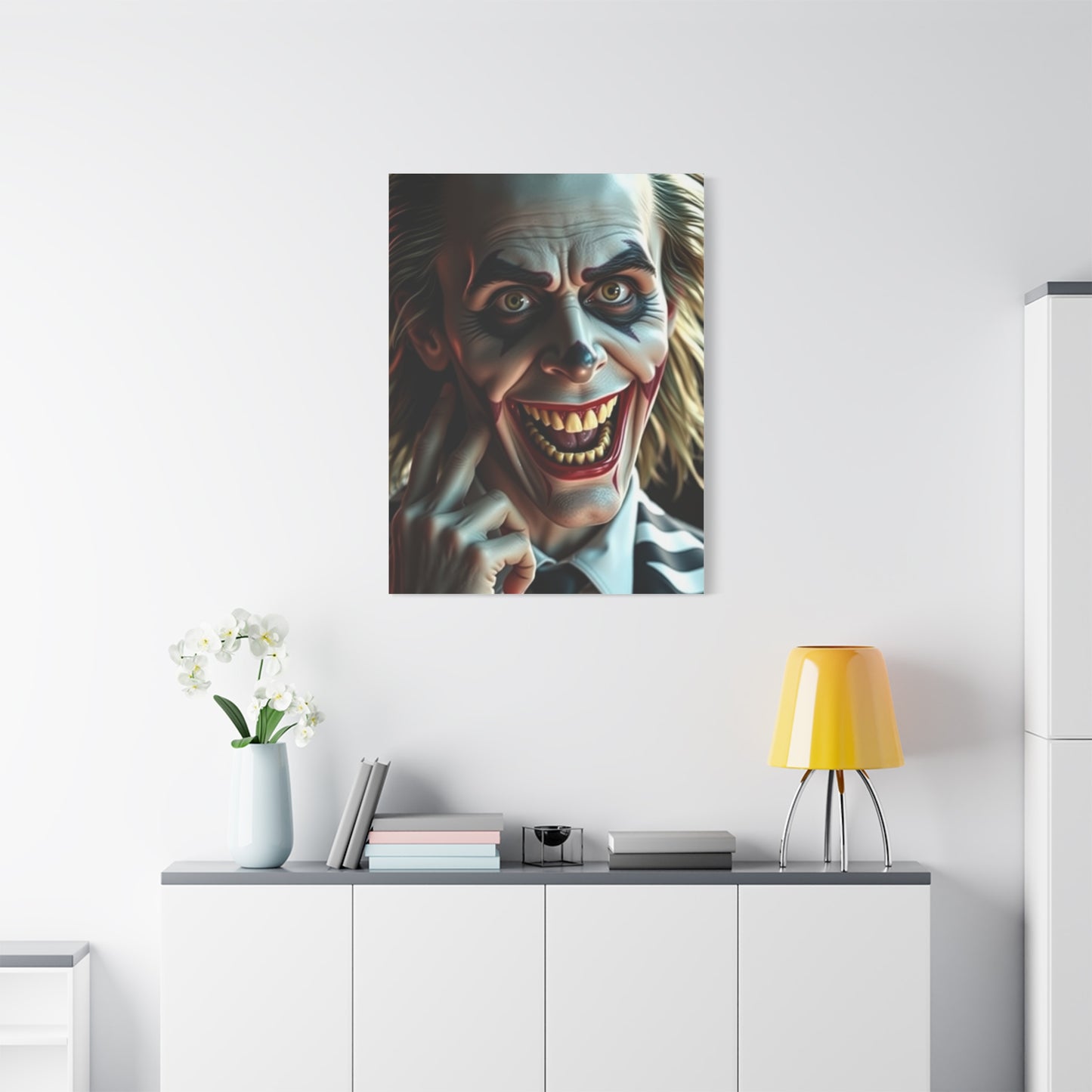 Elite Beetlejuice (Film Series) Characters Art Vision Wall Art & Canvas Print