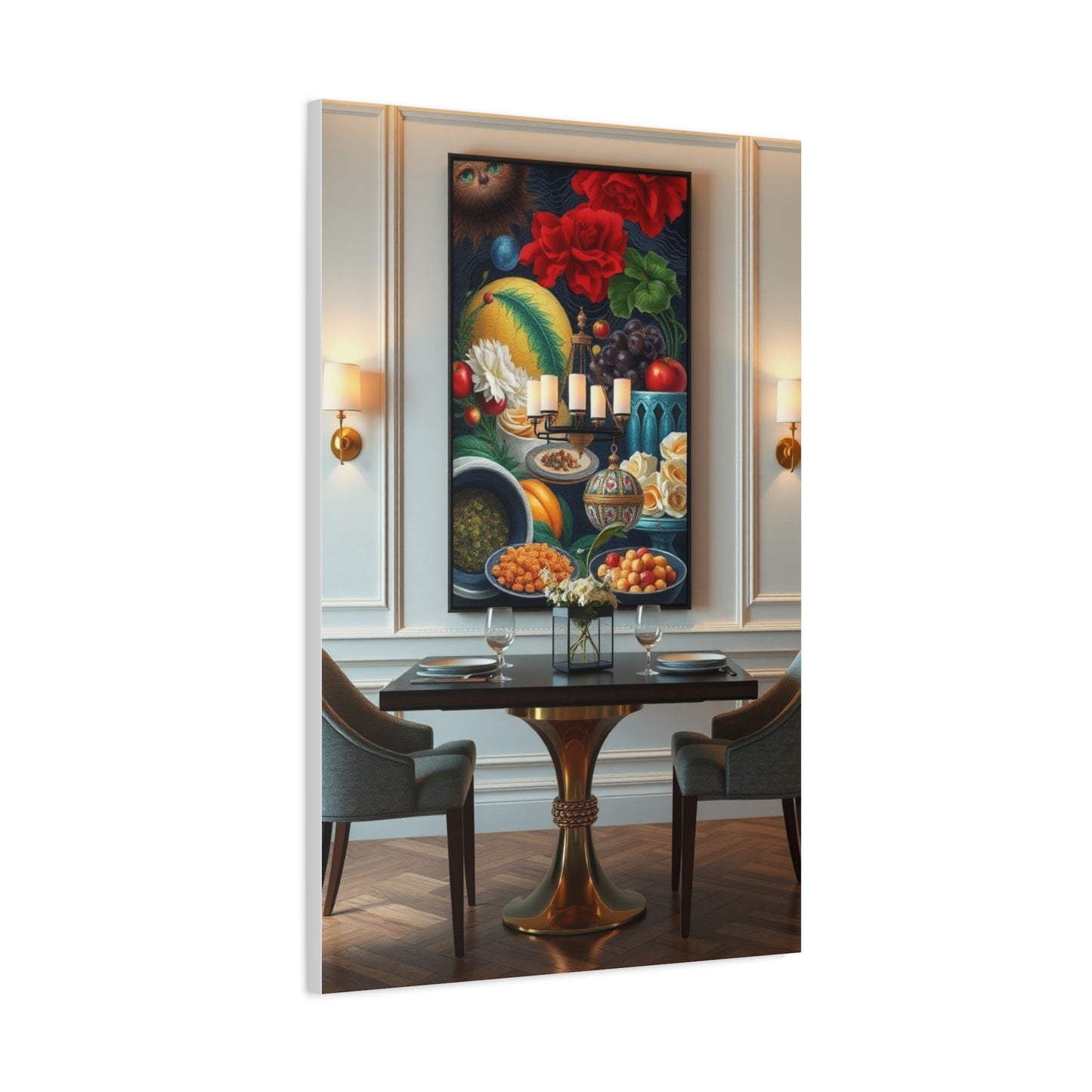 Epicurean Symphony Canvas Wall Art & Canvas Print