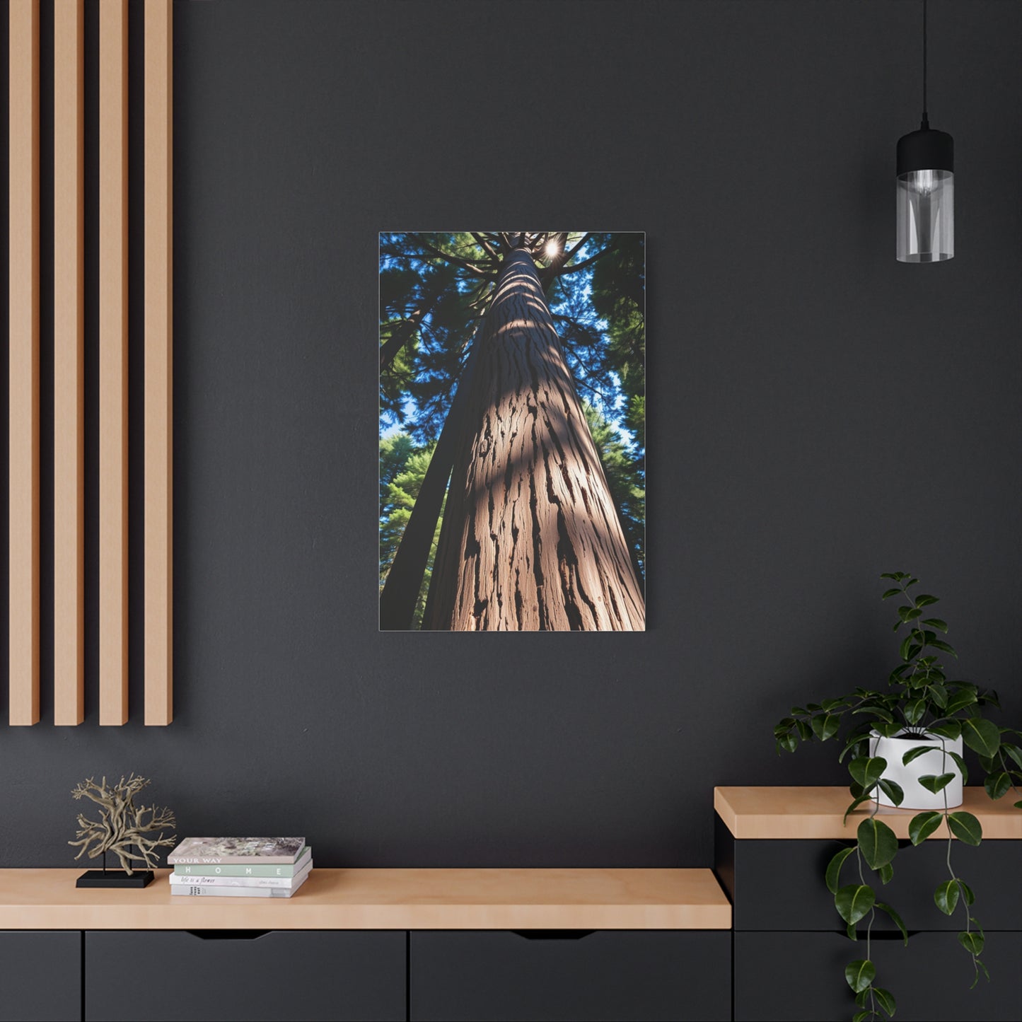 Redwood Tree Art Supreme Canvas Wall Art & Canvas Print