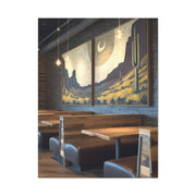 Desert Western Landscape Restaurant Wall Art & Canvas Print