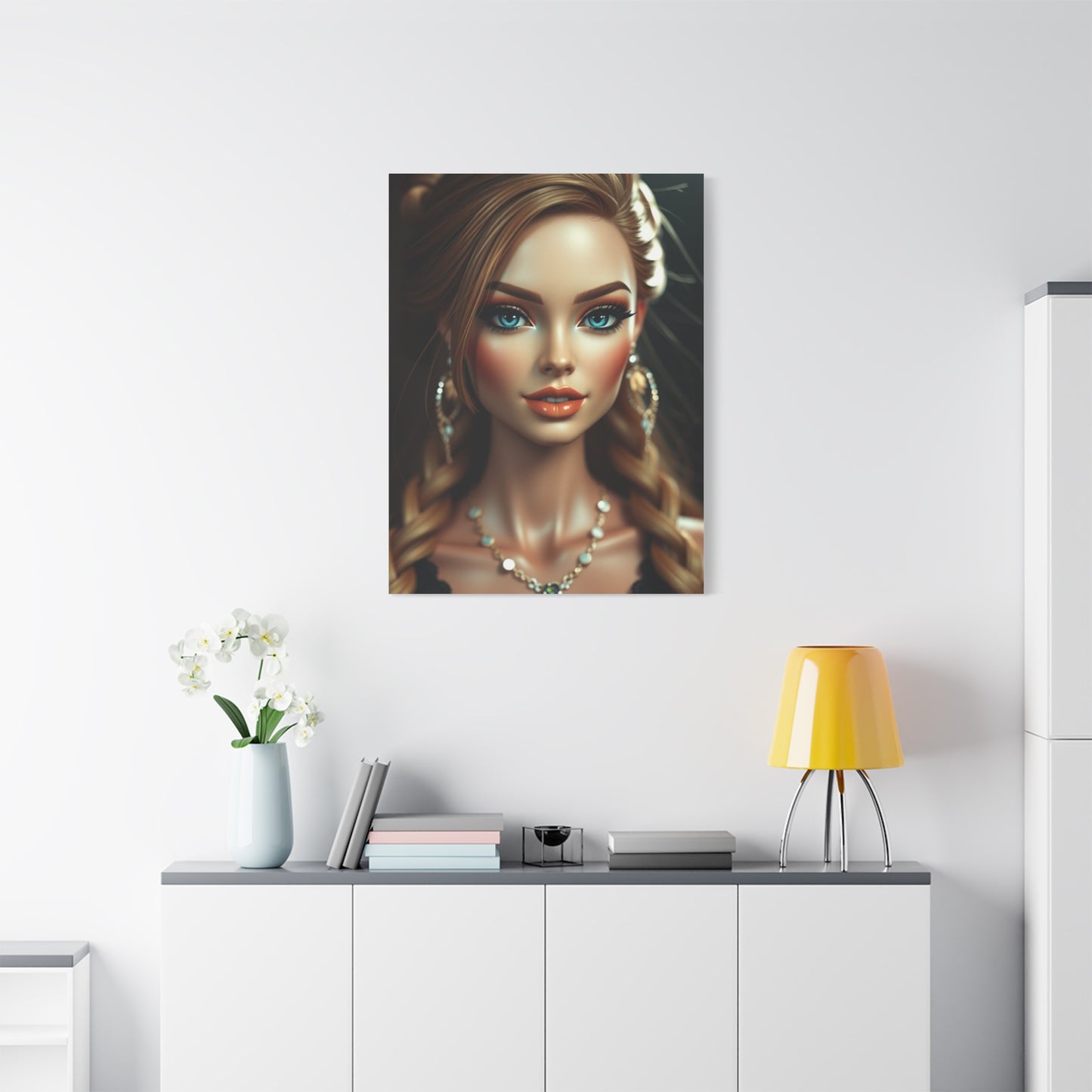 Barbiecore Art Supreme Canvas Wall Art & Canvas Print