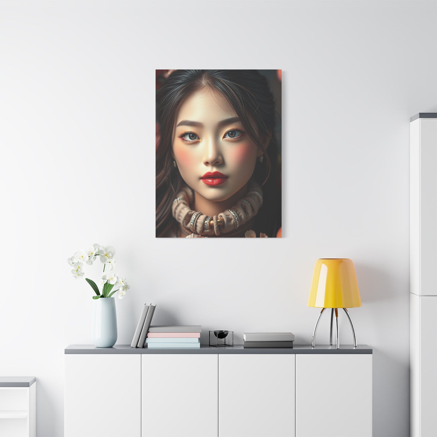 Peach Art Supreme Canvas Wall Art & Canvas Print