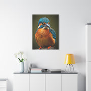 Tender Kingfisher Moment Wall Art & Canvas Prints