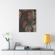 Regal Saddle Horse Portrait Wall Art & Canvas Print